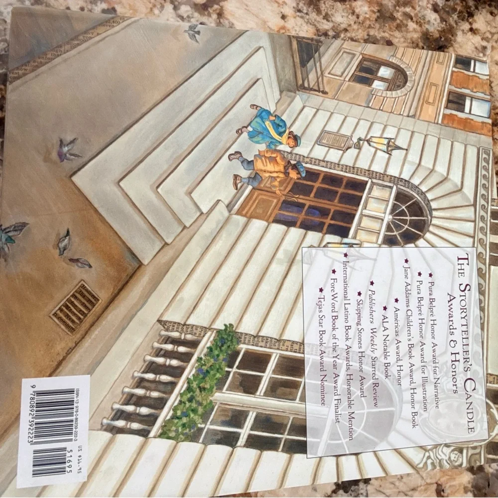 The Storyteller’s Candle La Velita de los Cuentos Bilingual Children’s Picture